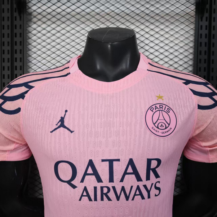 Player Version 2025-2026 PSG Pink Special Edition Soccer Jersey Football  Maillot