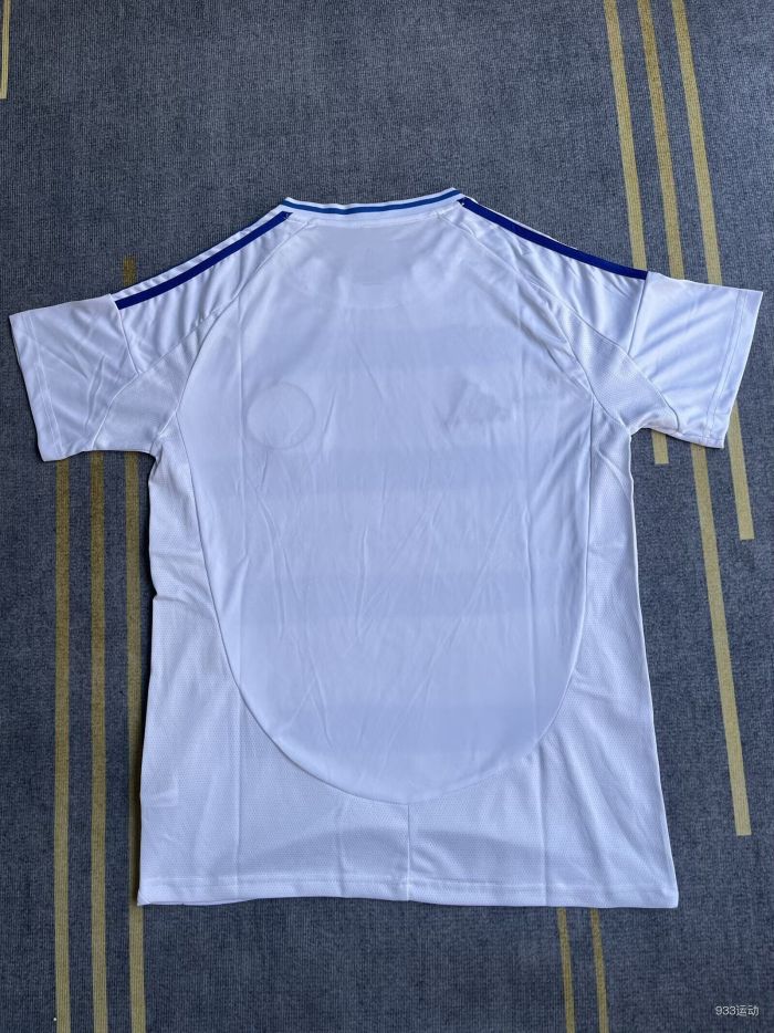 Fan Version 2025-2026 Cruz Azul Away White/Blue Soccer Jersey Football Shirt