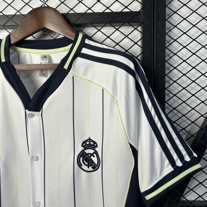 2025-2026 Real Madrid USpack Baseball Jersey MLB Shirt
