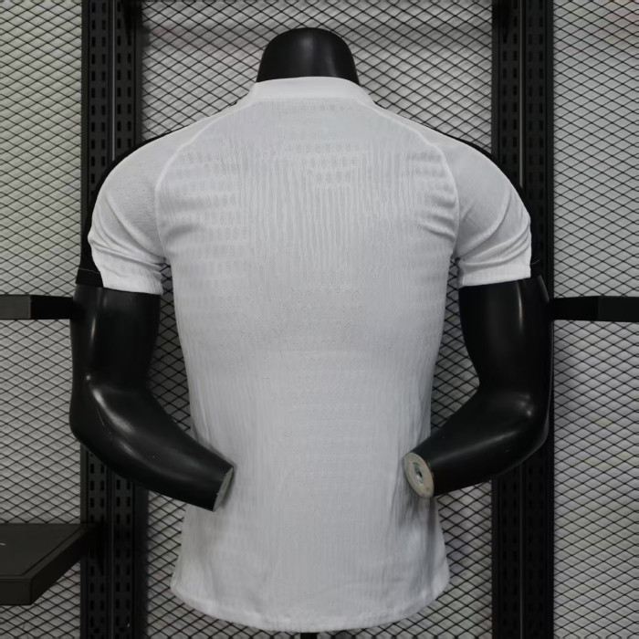 Player Version 2025-2026 PSG XO White Training Jersey Football Maillot
