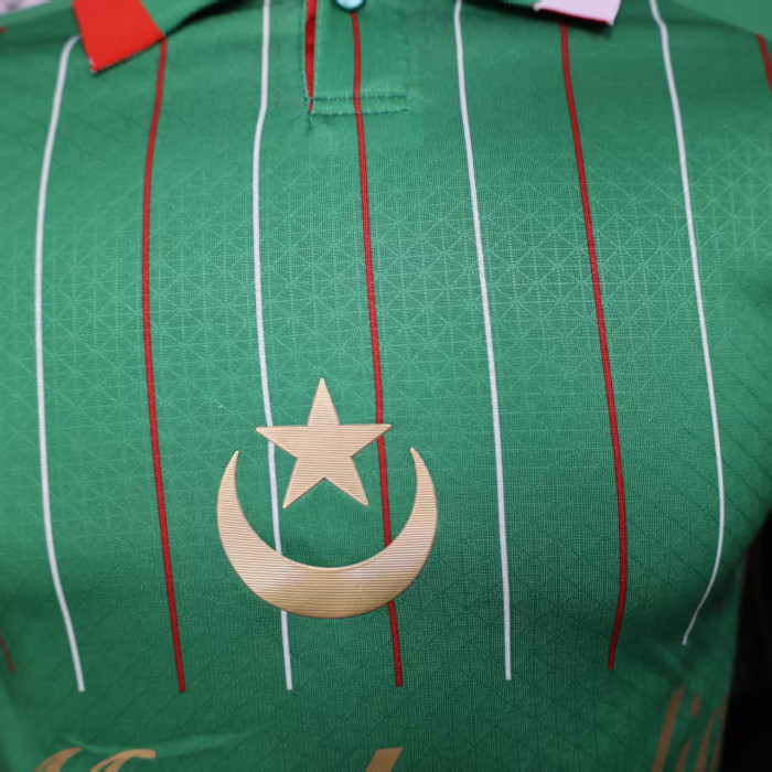 Player Version 2025 Palestine Green Special Edition Soccer Jersey FC Palestina Football Shirt
