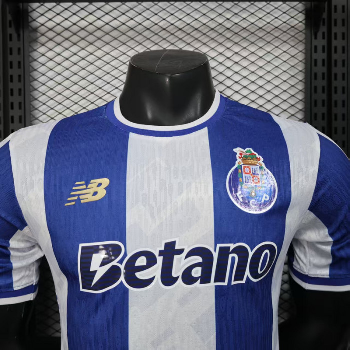 Player Version 2025-2026 Porto Home Soccer Jersey Football Shirt