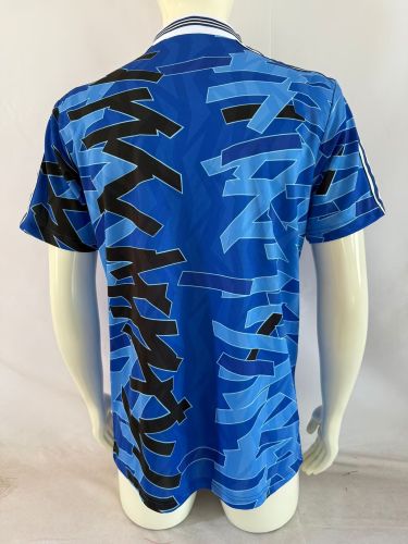 Retro Jersey 1992-1993 Schalke 04 Home Soccer Jersey Vintage Football Shirt
