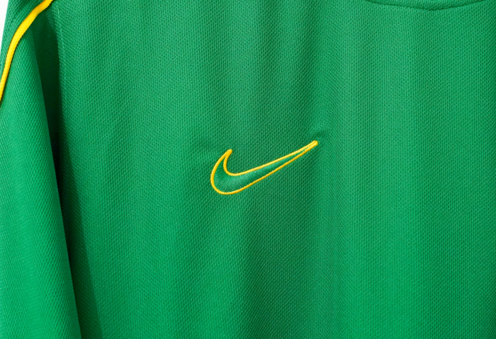 Retro Jersey 1998-2000 Brazil Third Away Green Soccer Jersey Vintage Brasil Camisetas de Futbol