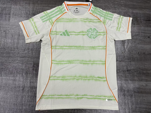without Sponor Logo Fan Version 2025-2026 Celtic Third Away Soccer Jersey Football Shirt