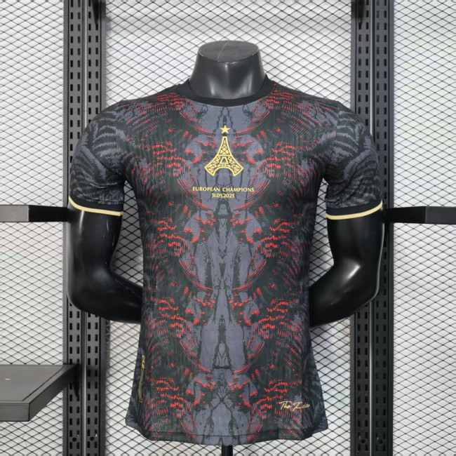 Player Version 2025-2026 PSG Champion Special Version Soccer Jersey Paris Football Maillot