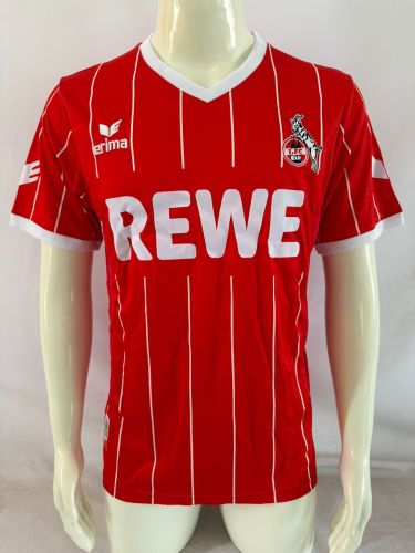 Retro Jersey 2017-2018 1. FC Köln Euro Match Version Home Soccer Jersey Koln Fooball Shirt