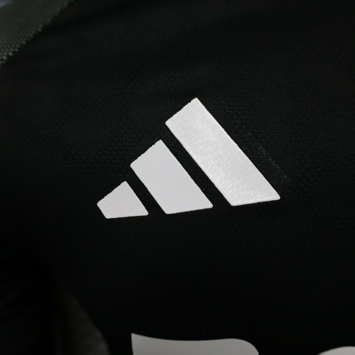 Player Version 2025-2026 Aston Villa Away Black Football Shirt Soccer Jersey
