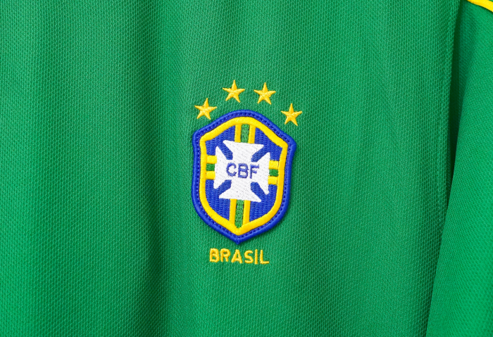 Retro Jersey 1998-2000 Brazil Third Away Green Soccer Jersey Vintage Brasil Camisetas de Futbol