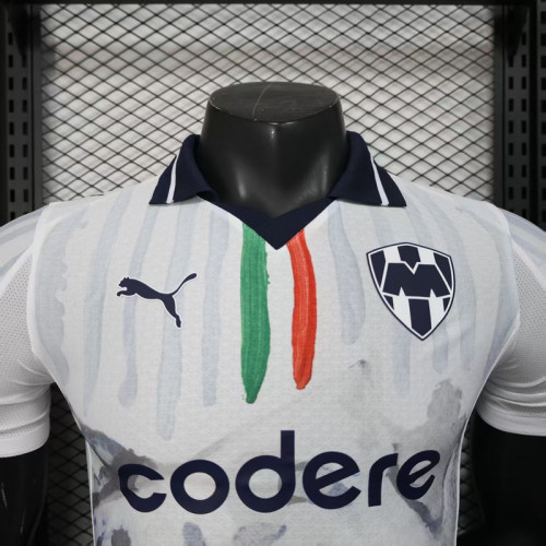 Player Version 2025-2026 Monterrey Away Soccer Jersey Menterrey Football Shirt