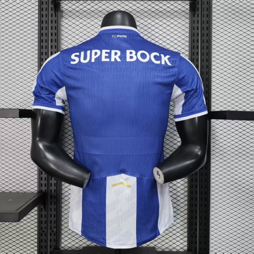Player Version 2025-2026 Porto Home Soccer Jersey Football Shirt