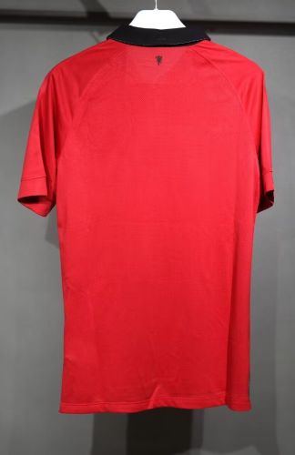 Player Version Retro Jersey 2013-2014 Manchester United Home Soccer Jersey Vintage Man Utd Football Shirt