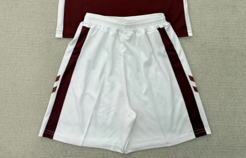 Fan Version 2025-2026 Heart of Midlothian Home Soccer Shorts Football Shorts