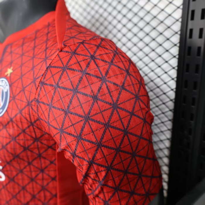 Player Version 2025-2026 PSG Soccer Training Jersey Football Pre-match Maillot