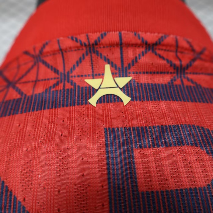 Player Version 2025-2026 PSG Soccer Training Jersey Football Pre-match Maillot