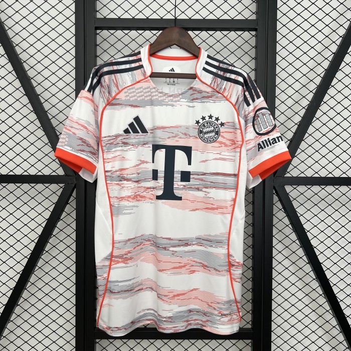 Fan Version 2025-2026 Bayern Munich Away Soccer Jersey Bayern Munchen Football Shirt