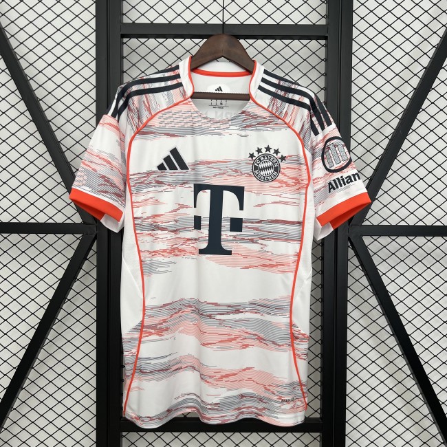 Fan Version 2025-2026 Bayern Munich Away Soccer Jersey Bayern Munchen Football Shirt