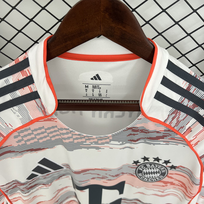 Fan Version 2025-2026 Bayern Munich Away Soccer Jersey Bayern Munchen Football Shirt