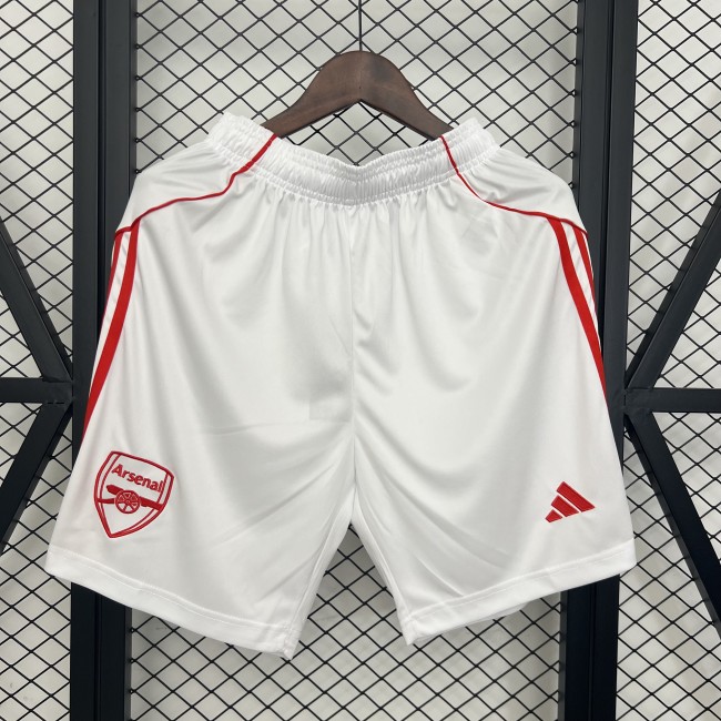 Fan Version 2025-2026 Arsenal Home Soccer Shorts Football Shorts