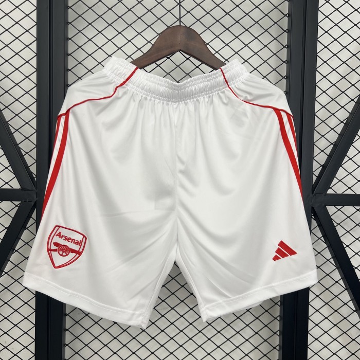 Fan Version 2025-2026 Arsenal Home Soccer Shorts Football Shorts
