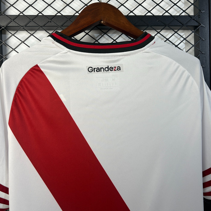 without Sponor Logo Fans Version 2025-2026 River Plate Home Soccer Jersey Football Shirt