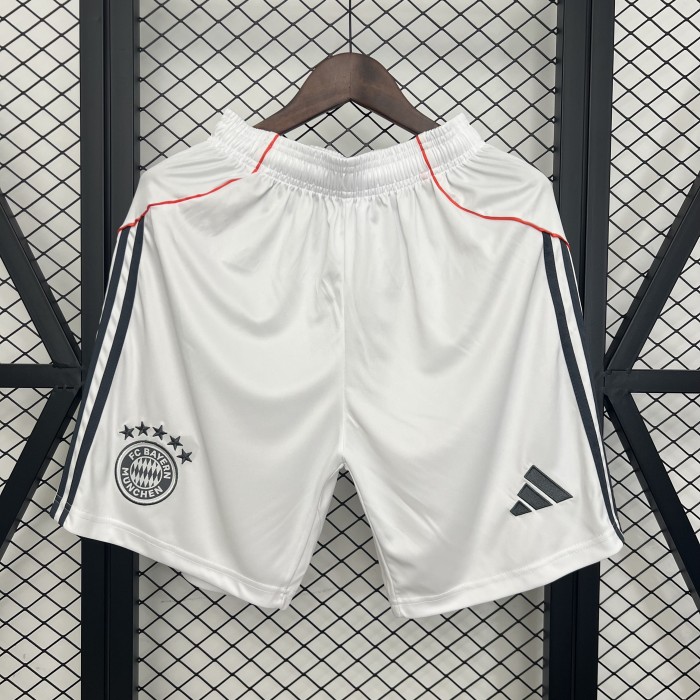 Fan Version 2025-2026 Bayern Munich Away Soccer Shorts Football Shorts