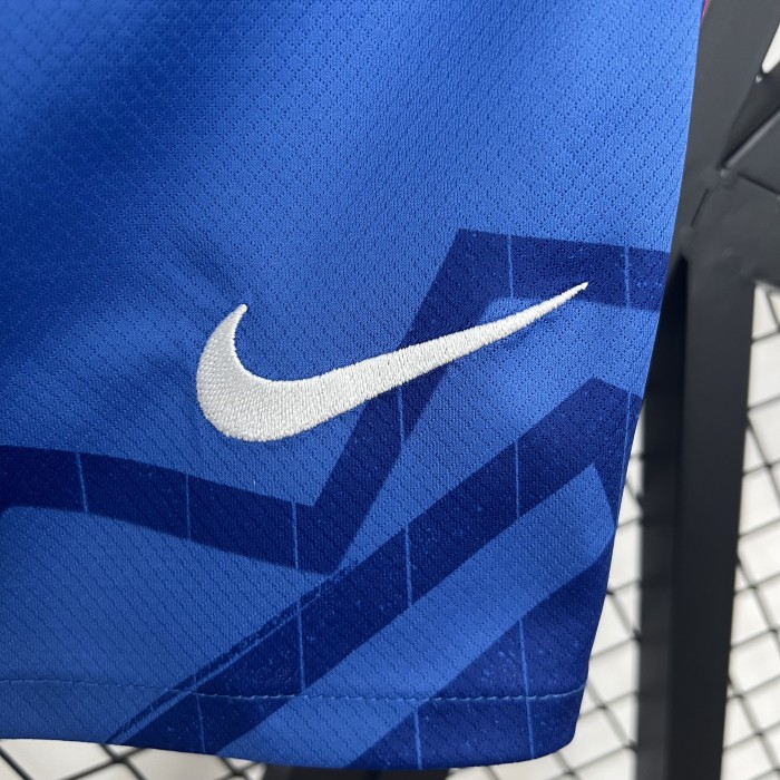Fan Version 2025-2026 Chelsea Home Soccer Shorts Football Shorts