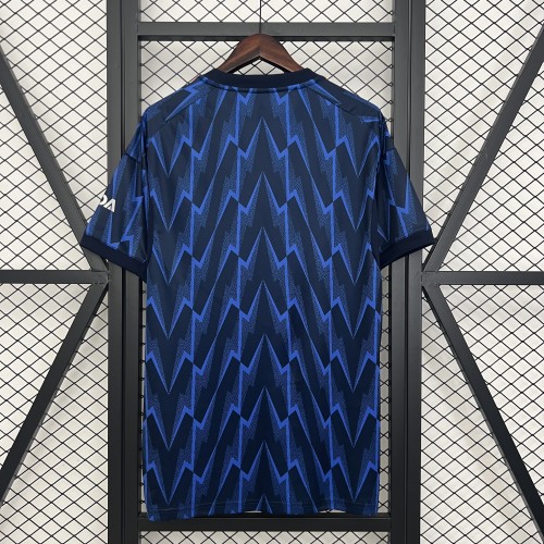 Fan Version Arsenal 2025-2026 Away Blue Soccer Jersey Football Shirt