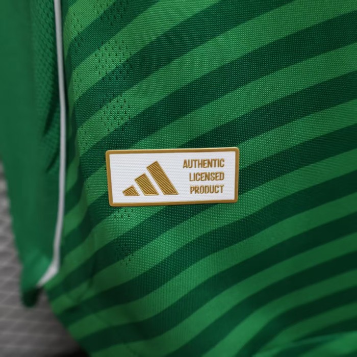 Player Version 2025-2026 Newcastle United Away Green Soccer Jersey Football Shirt