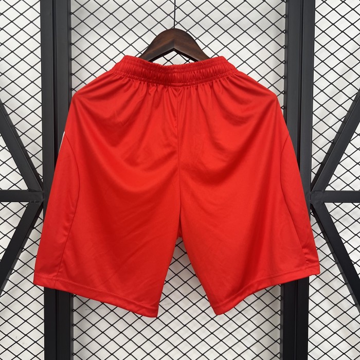 Fan Version 2025-2026 Bayern Munich Home Soccer Shorts
