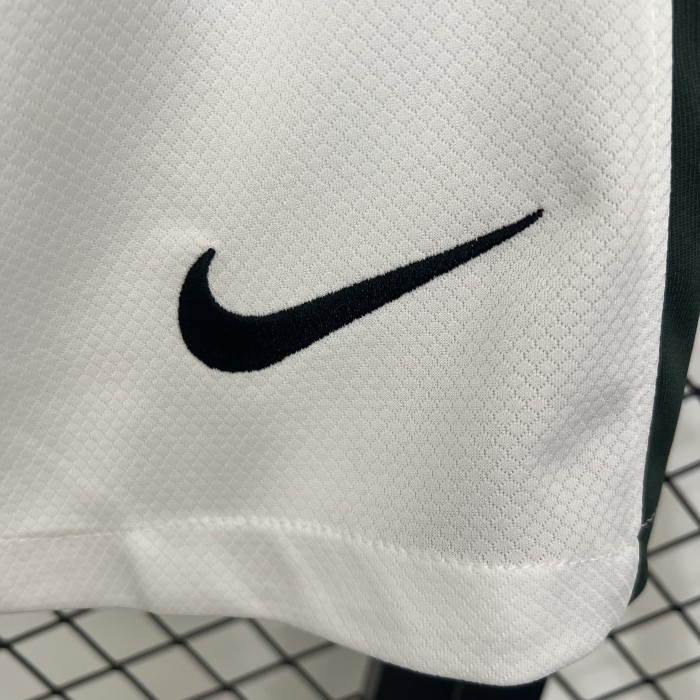 Fan Version 2025-2026 Chelsea Away White Soccer Shorts Football Shorts