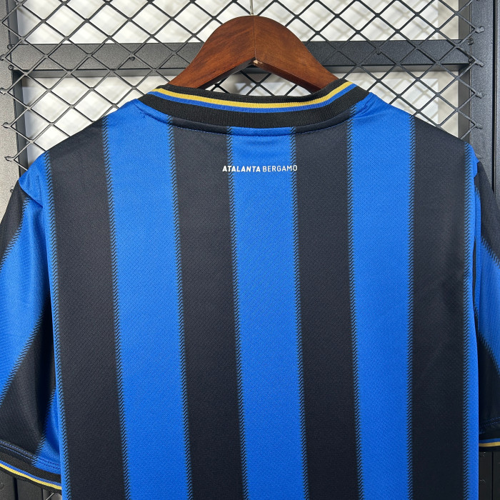 Fan Version 2025-2026 Atlanta Bergamasca Calcio Home Soccer Jersey Football Shirt