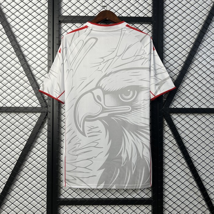 Fan Version 2025-2026 Benfica White Soccer Jersey Football Shirt