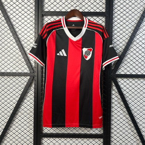 without Sponor Logo Fans Version 2025-2026 River Plate Away Soccer Jersey Football Shirt