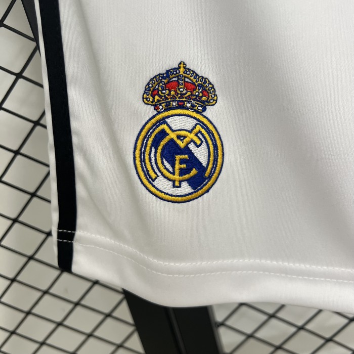 Fan Version 2025-2026 Real Madrid Home Soccer Shorts Football Shorts