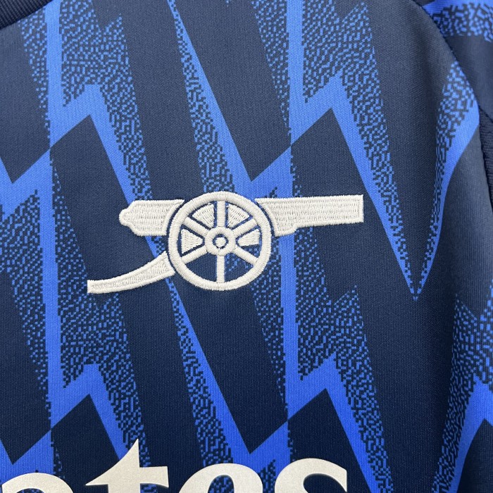Fan Version Arsenal 2025-2026 Away Blue Soccer Jersey Football Shirt