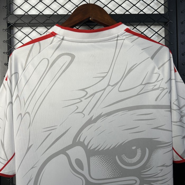 Fan Version 2025-2026 Benfica White Soccer Jersey Football Shirt