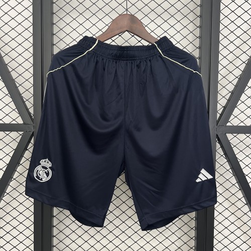 Fan Version 2025-2026 Real Madrid Away Soccer Shorts Football Shorts