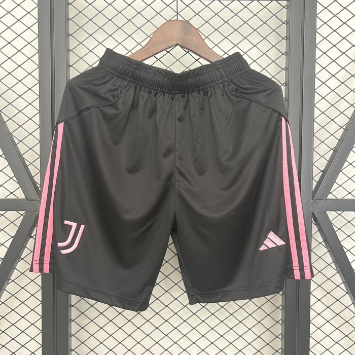 Fan Version 2025-2026 Juventus Home Soccer Shorts Football Shorts
