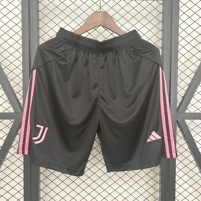 Fan Version 2025-2026 Juventus Home Soccer Shorts Football Shorts