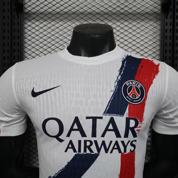 Player Version 2025-2026 PSG White Special Edition Soccer Jersey Paris Football Maillot