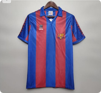 Retro Jersey 1980-1982 Barcelona GUARDIOLA 10 Home Soccer Jersey Vintage Football Shirt