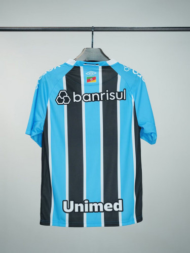 with Sponor Logo Fan Version 2025-2026 Gremio Home Soccer Jersey Football Shirt