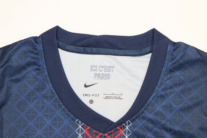 with one Star Fan Version 2025-2026 PSG Home Soccer Jersey Paris Football Maillot