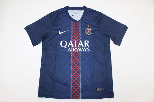 with one Star Fan Version 2025-2026 PSG Home Soccer Jersey Paris Football Maillot
