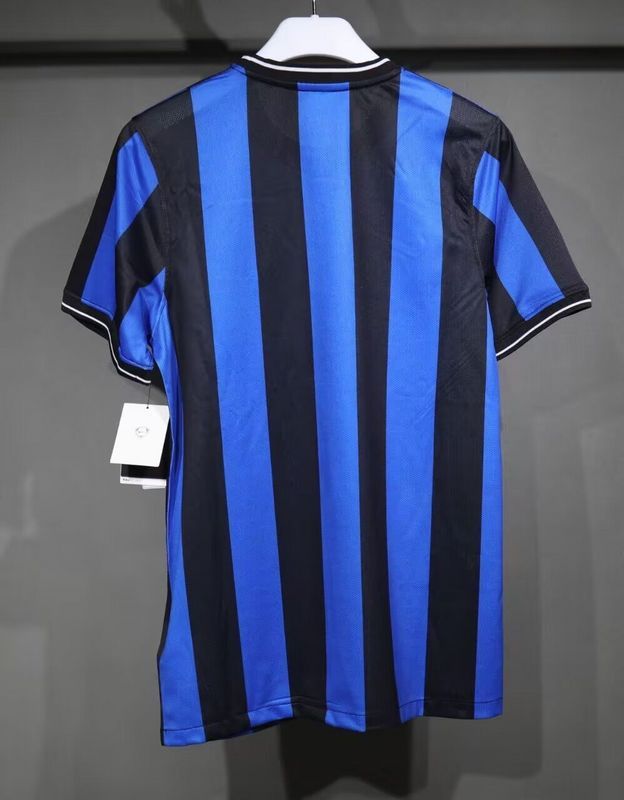 Player Version Retro Jersey 2009-2010 Inter Milan Home Soccer Jersey Inter Vintage Football Shirt