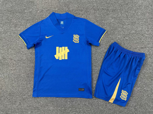 Youth Uniform Kids Kit Birmingham 2025-2026 Home Soccer Jersey Shorts Child Football Set
