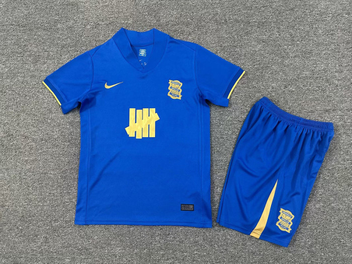 Youth Uniform Kids Kit Birmingham 2025-2026 Home Soccer Jersey Shorts Child Football Set