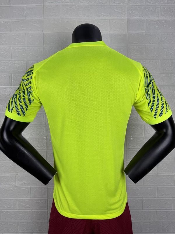 Player Version 2025-2026 Olympique de Marseille Green Special Edition Soccer Jersey White Football Shirt