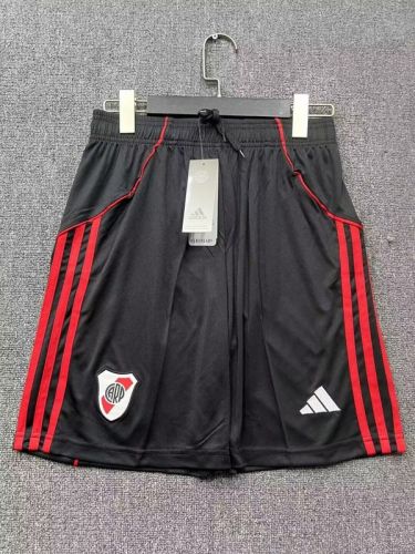Fan Version 2025-2026 River Plate Home Soccer Shorts Football Shorts